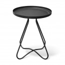 Стол журнальный Sheffilton SHT-CT3 артикул Сж-73 черный муар (+)